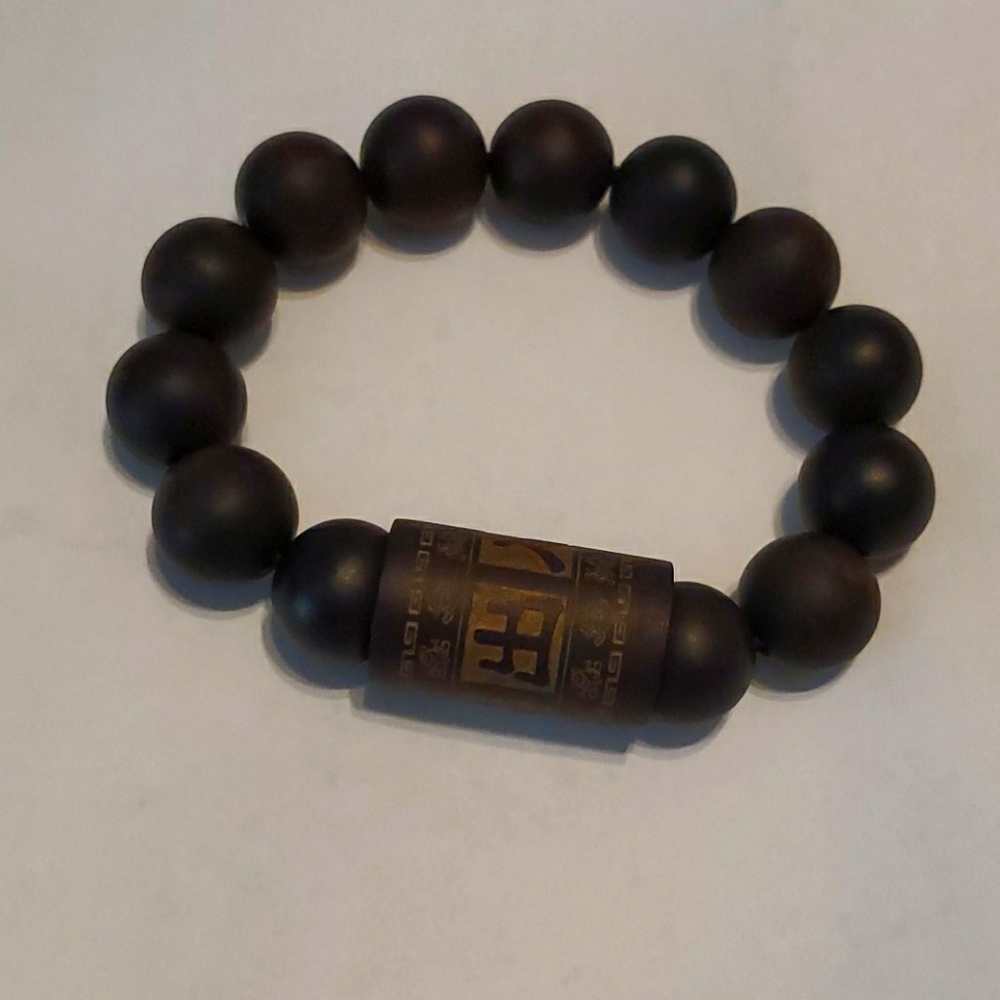 Authentic Tibetan Big Mantra Bracelet